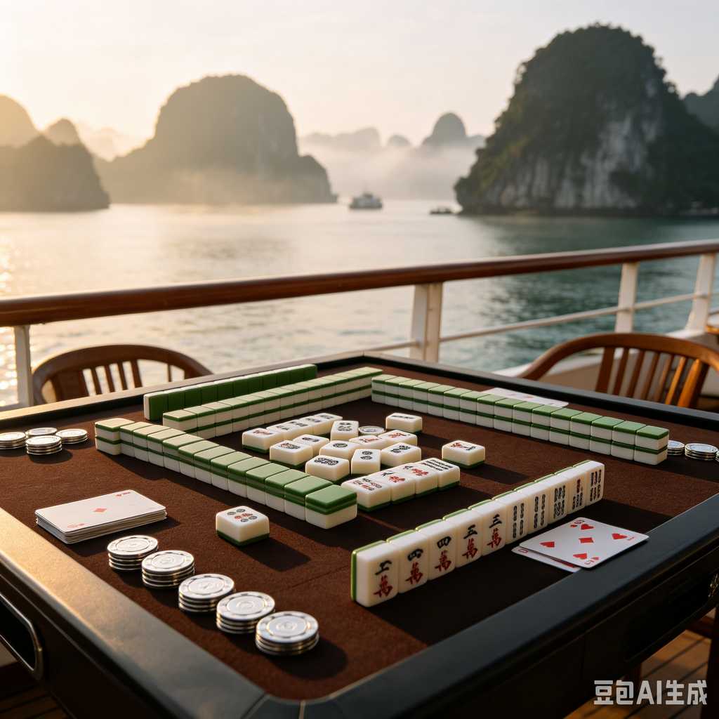 colorful mahjong score chips