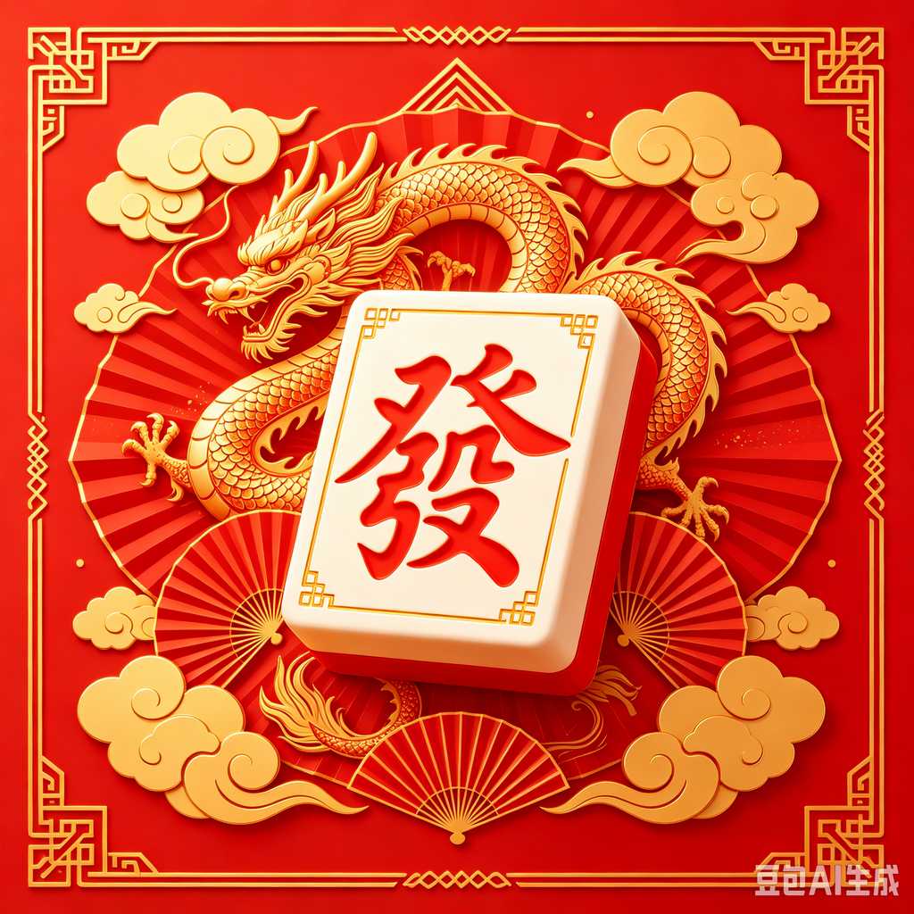 mini mahjong tiles keychain