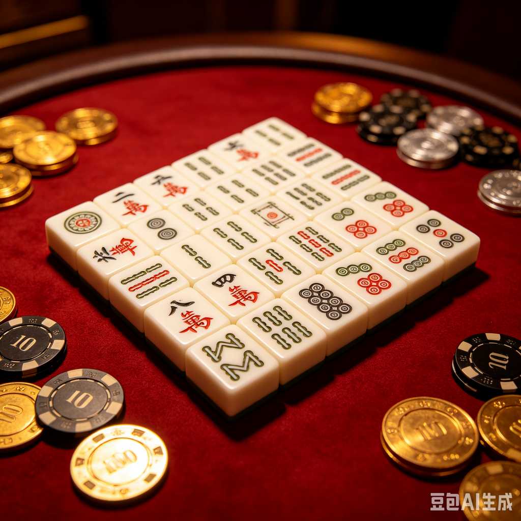 black luxury mahjong set